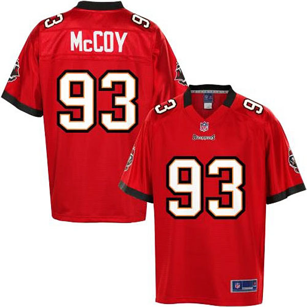 Pro Line Tampa Bay Buccaneers #93 Gerald McCoy Team Color Jersey Pro Line Tampa Bay Buccaneers #93 Gerald McCoy Team Color Jersey