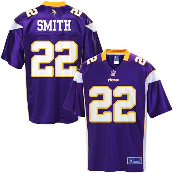 Pro Line Minnesota Vikings #22 Harrison Smith Team Color Jersey