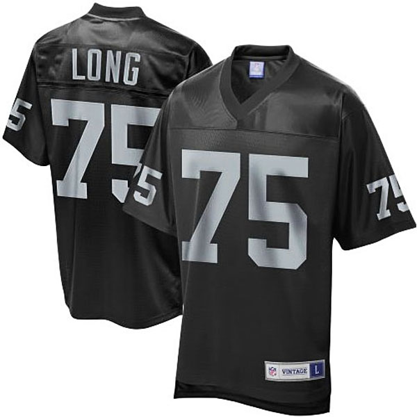 Pro Line Oakland Raiders #75 Howie Long Retired Player Jersey Pro Line Oakland Raiders #75 Howie Long Retired Player Jersey