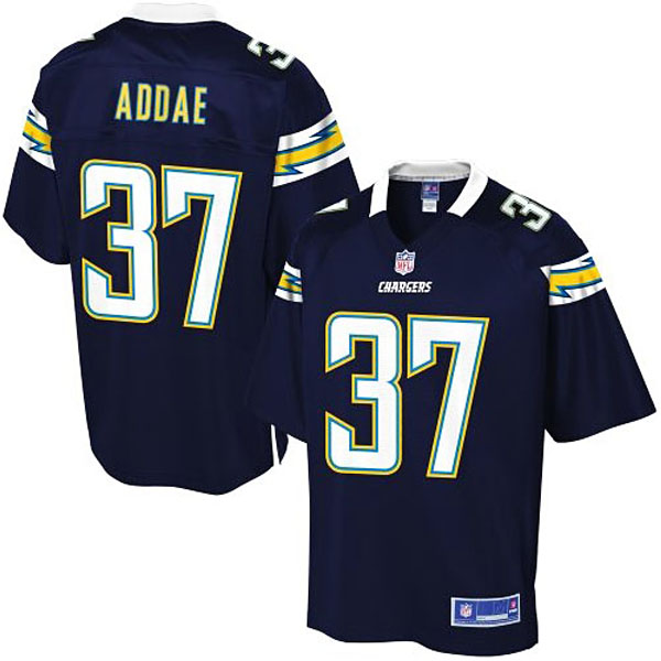 Pro Line San Diego Chargers #37 Jahleel Addae Team Color Jersey