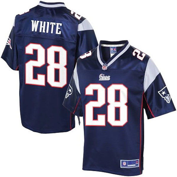 Pro Line New England Patriots #28 James White Team Color Jersey
