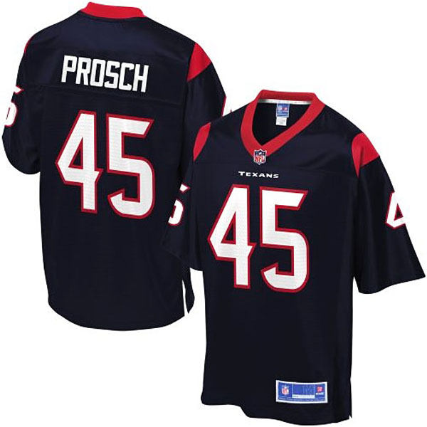 Pro Line Houston Texans #45 Jay Prosch Team Color Jersey
