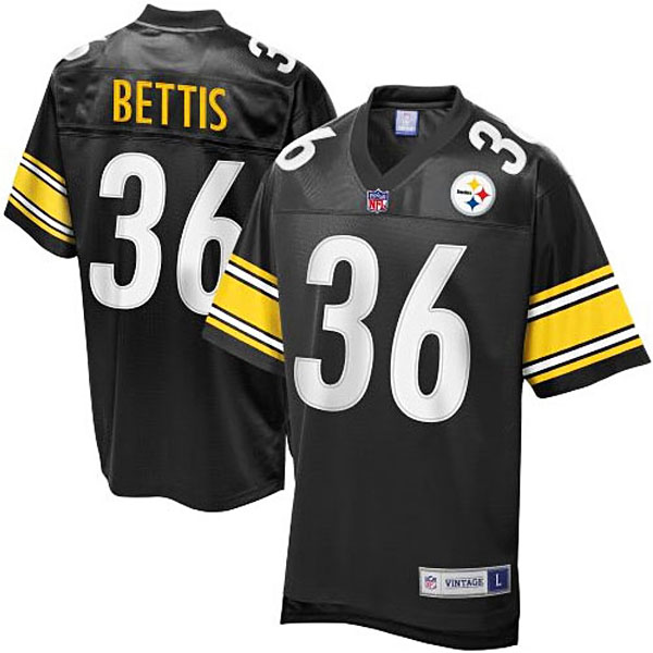 Pro Line Pittsburgh Steelers #36 Jerome Bettis Retired Player Jersey