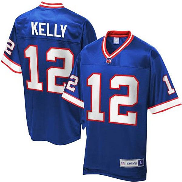 Pro Line Buffalo Bills #12 Jim Kelly Retired Player Jersey Pro Line Buffalo Bills #12 Jim Kelly Retired Player Jersey