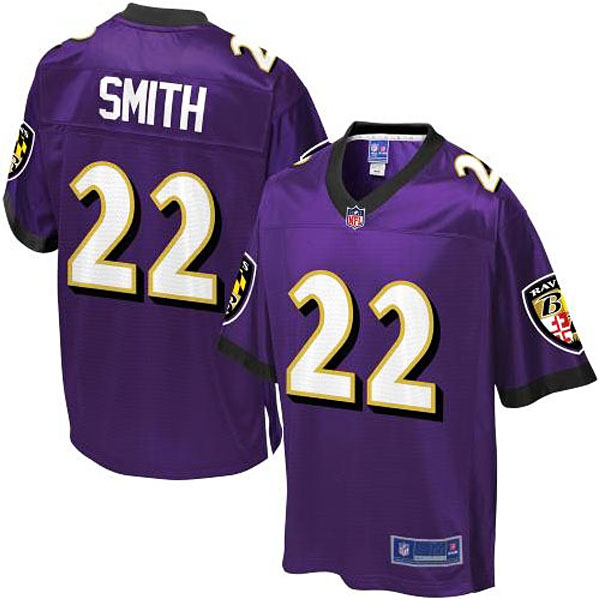 Pro Line Baltimore Ravens #22 Jimmy Smith Team Color Jersey Pro Line Baltimore Ravens #22 Jimmy Smith Team Color Jersey