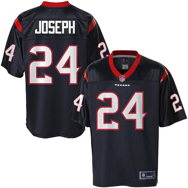 Pro Line Houston Texans #24 Johnathan Joseph Team Color Jersey