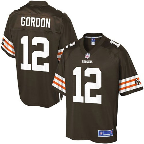 Pro Line Cleveland Browns #12 Josh Gordon Team Color Jersey