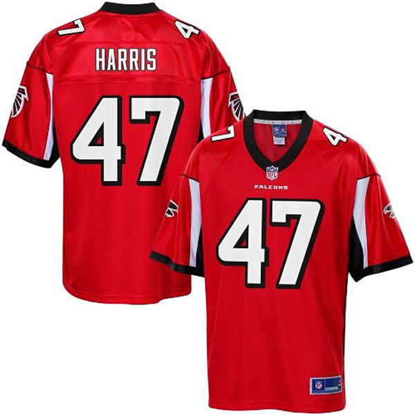 Pro Line Atlanta Falcons #47 Josh Harris Team Color Jersey