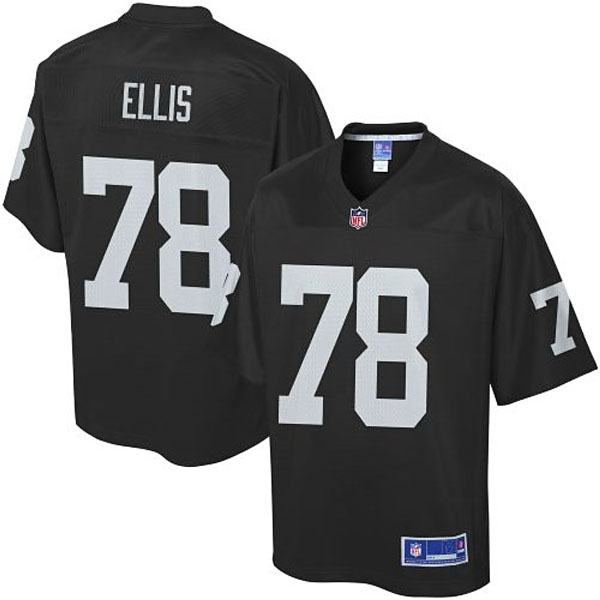Pro Line Oakland Raiders #78 Justin Ellis Team Color Jersey Pro Line Oakland Raiders #78 Justin Ellis Team Color Jersey