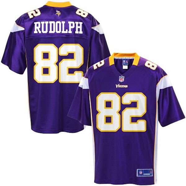 Pro Line Minnesota Vikings #82 Kyle Rudolph Team Color Jersey