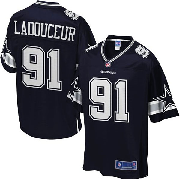 Pro Line Dallas Cowboys #91 L.P. Ladouceur Team Color Jersey Pro Line Dallas Cowboys #91 L.P. Ladouceur Team Color Jersey