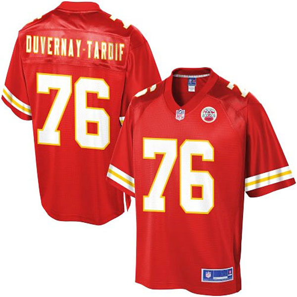 Pro Line Kansas City Chiefs #76 Laurent Duvernay-Tardif Team Color Jersey