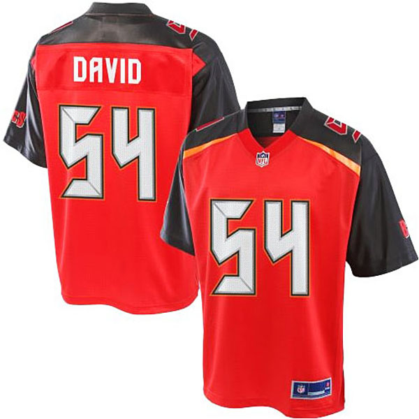 Pro Line Lavonte David Red Tampa Bay Buccaneers #54 Jersey Pro Line Lavonte David Red Tampa Bay Buccaneers #54 Jersey