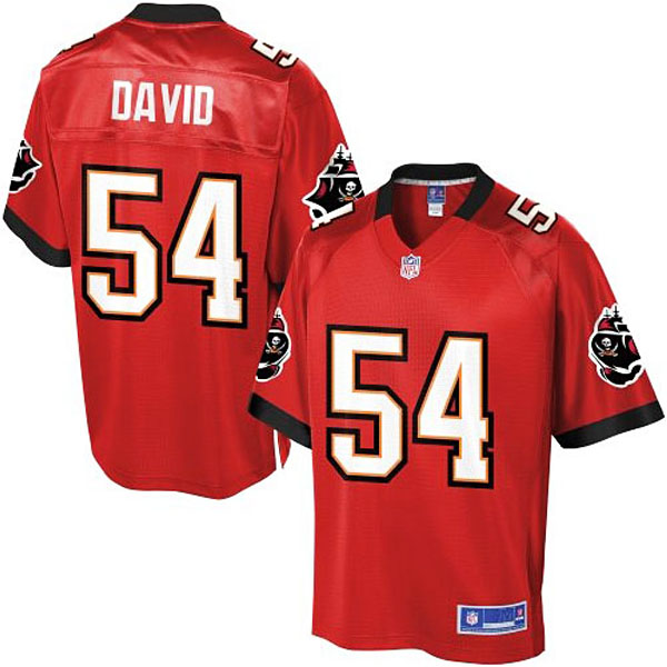 Pro Line Tampa Bay Buccaneers #54 Lavonte David Team Color Jersey Pro Line Tampa Bay Buccaneers #54 Lavonte David Team Color Jersey