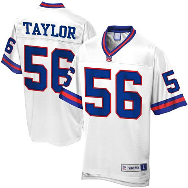 Pro Line New York Giants #56 Lawrence Taylor Retired Player Jersey