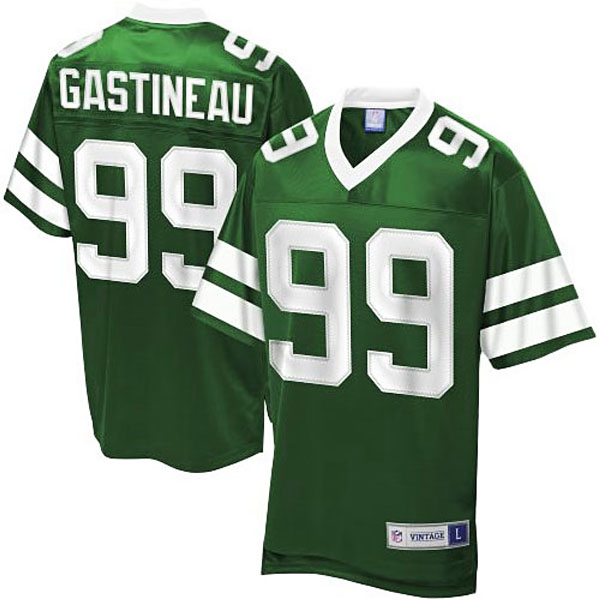 Pro Line New York Jets #99 Mark Gastineau Retired Player Jersey Pro Line New York Jets #99 Mark Gastineau Retired Player Jersey