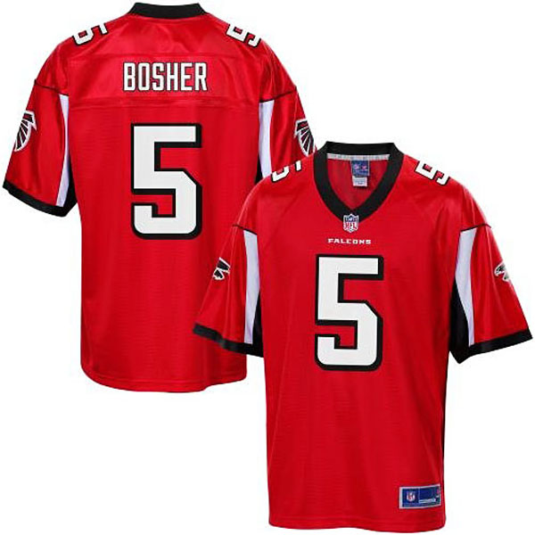 Pro Line Atlanta Falcons #5 Matt Bosher Team Color Jersey