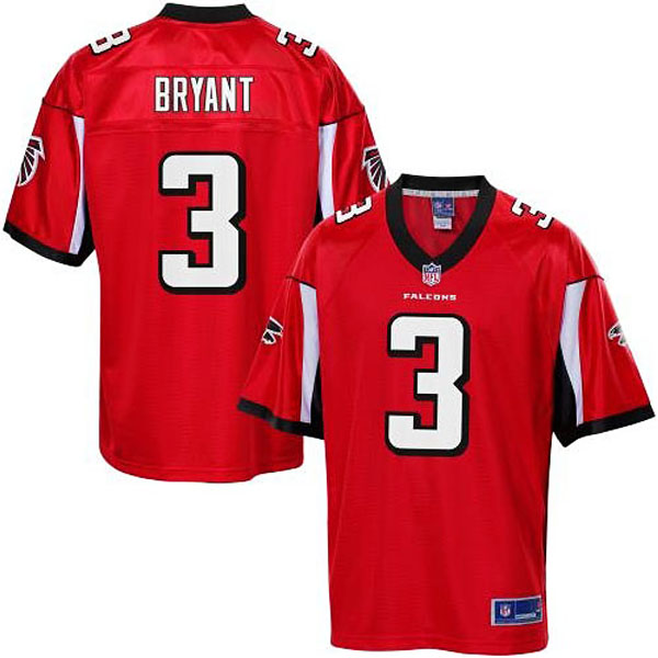 Pro Line Atlanta Falcons #3 Matt Bryant Team Color Jersey