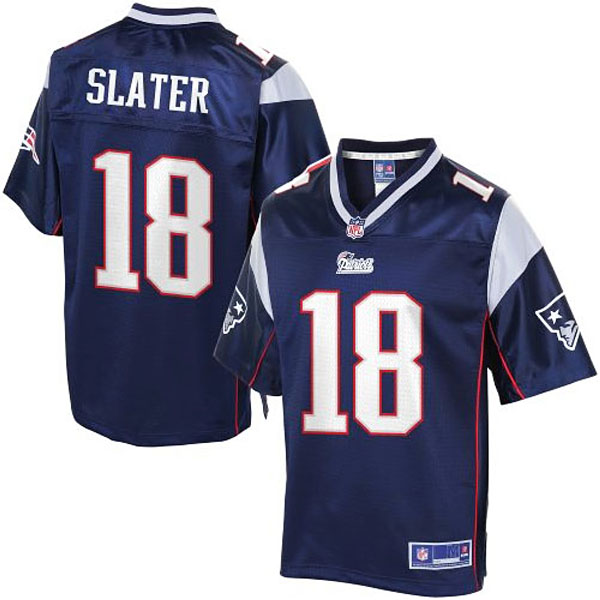 Pro Line New England Patriots #18 Matthew Slater Team Color Jersey Pro Line New England Patriots #18 Matthew Slater Team Color Jersey