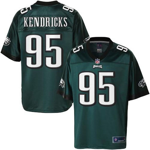 Pro Line Philadelphia Eagles #95 Mychal Kendricks Team Color Jersey