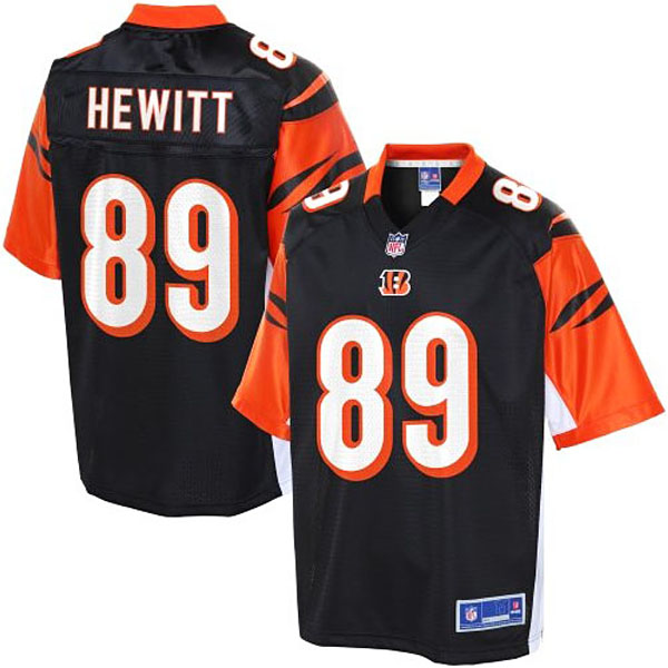 Pro Line Cincinnati Bengals #89 Ryan Hewitt Team Color Jersey With Super Bowl LVI Patch Pro Line Cincinnati Bengals #89 Ryan Hewitt Team Color Jersey With Super Bowl LVI Patch