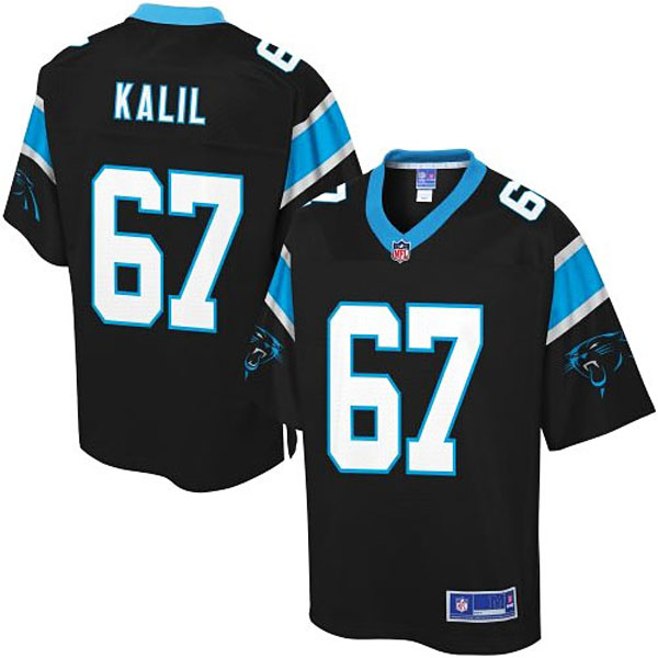 Pro Line Carolina Panthers #67 Ryan Kalil Team Color Jersey