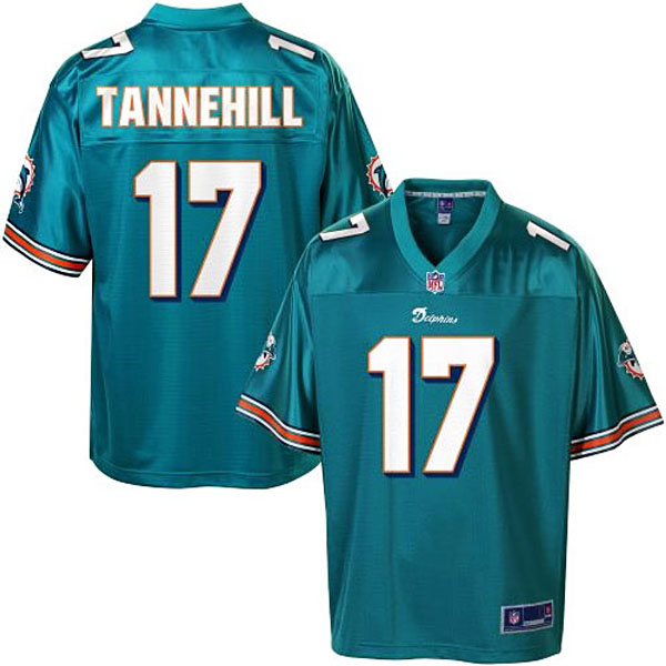 Pro Line Miami Dolphins #17 Ryan Tannehill Team Color Jersey
