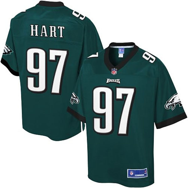 Pro Line Philadelphia Eagles #97 Taylor Hart Team Color Jersey Pro Line Philadelphia Eagles #97 Taylor Hart Team Color Jersey