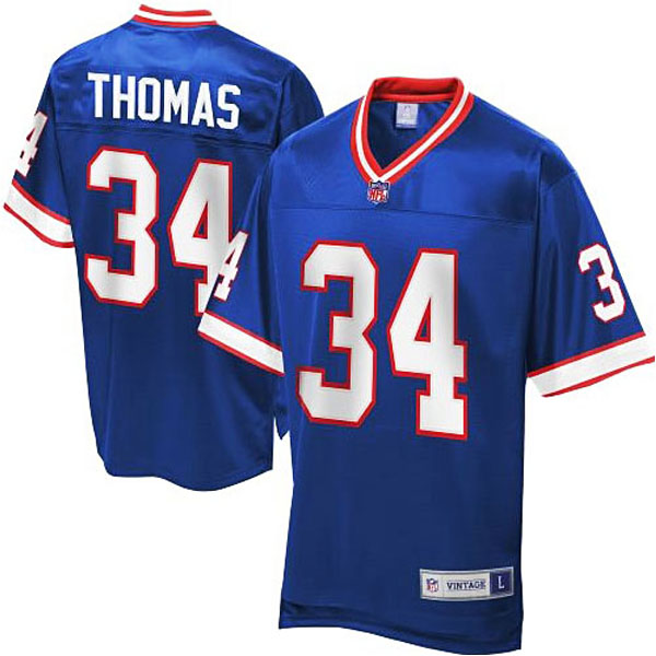 Pro Line Buffalo Bills #34 Thurman Thomas Retired Player Jersey