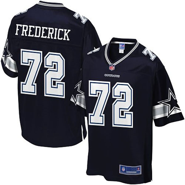 Pro Line Dallas Cowboys #72 Travis Frederick Team Color Jersey