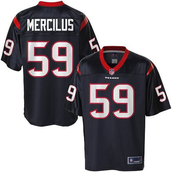 Pro Line Houston Texans #59 Whitney Mercilus Team Color Jersey Pro Line Houston Texans #59 Whitney Mercilus Team Color Jersey