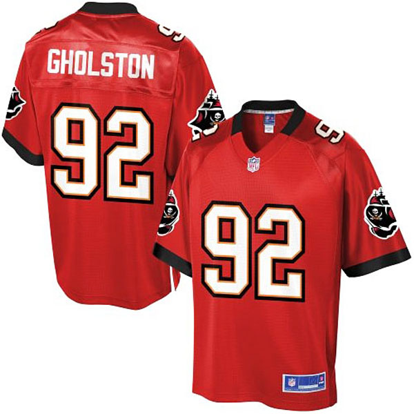 Pro Line Tampa Bay Buccaneers #92 William Gholston Team Color Jersey Pro Line Tampa Bay Buccaneers #92 William Gholston Team Color Jersey