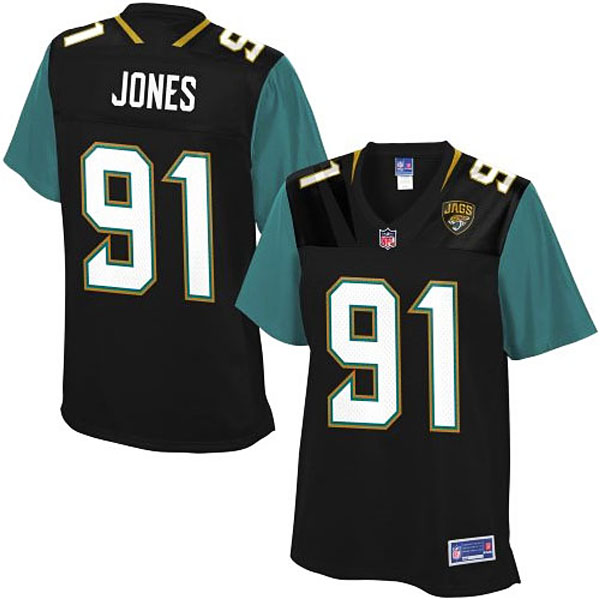 Women Pro Line Jacksonville Jaguars #91 Abry Jones Team Color Jersey Women Pro Line Jacksonville Jaguars #91 Abry Jones Team Color Jersey
