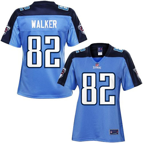 Women Pro Line Tennessee Titans #82 Delanie Walker Team Color Jersey Women Pro Line Tennessee Titans #82 Delanie Walker Team Color Jersey