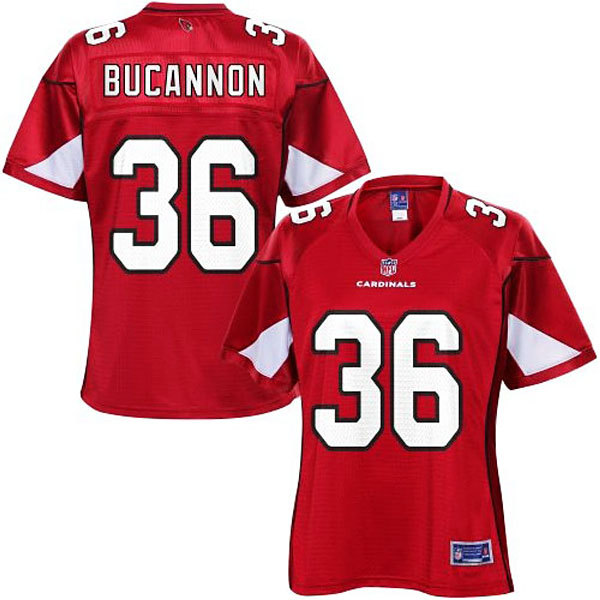 Women Pro Line Arizona Cardinals #36 Deone Bucannon Team Color Jersey Women Pro Line Arizona Cardinals #36 Deone Bucannon Team Color Jersey