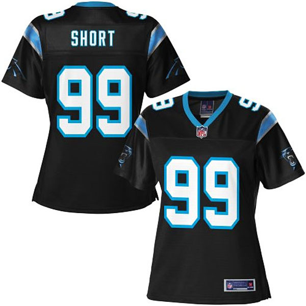 Women Pro Line Carolina Panthers #99 Kawann Short Team Color Jersey
