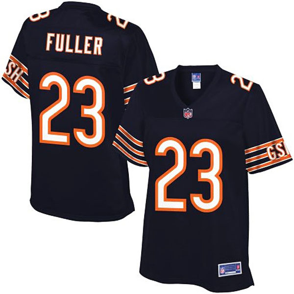 Women Pro Line Chicago Bears #23 Kyle Fuller Team Color Jersey