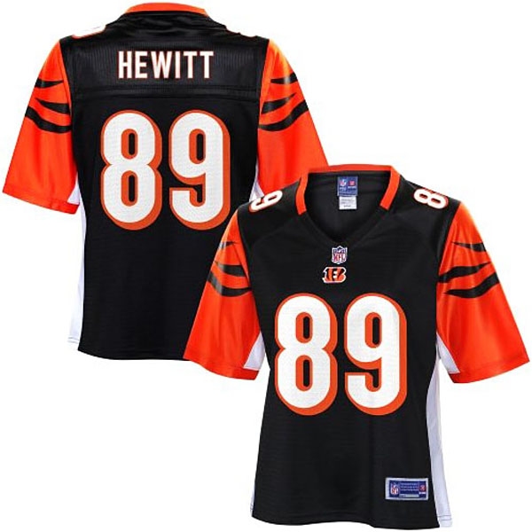Women Pro Line Cincinnati Bengals #89 Ryan Hewitt Team Color Jersey Women Pro Line Cincinnati Bengals #89 Ryan Hewitt Team Color Jersey