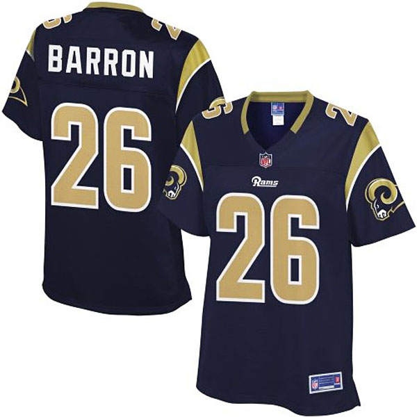 Women Pro Line St. Louis Rams Mark Barron Team Color Jersey Women Pro Line St. Louis Rams Mark Barron Team Color Jersey