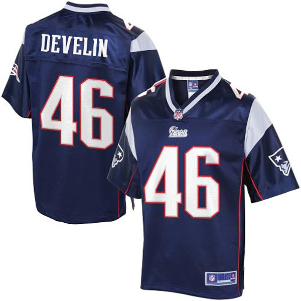 Youth Pro Line New England Patriots #46 James Develin Navy Blue Jersey Youth Pro Line New England Patriots #46 James Develin Navy Blue Jersey