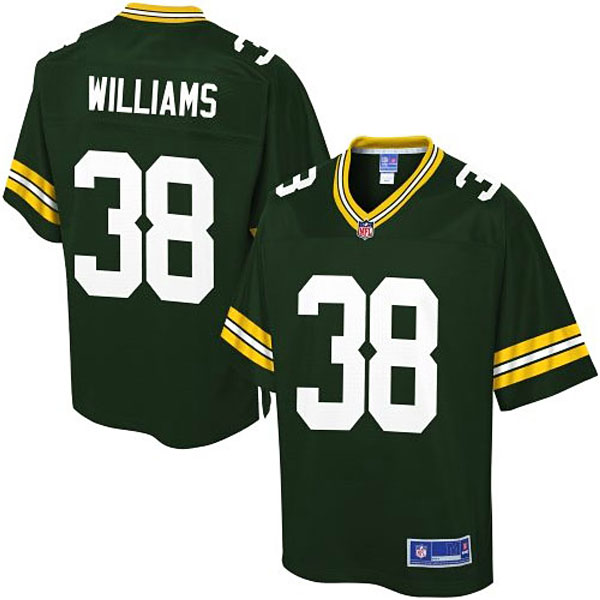 Youth Pro Line Green Bay Packers #38 Tramon Williams Green Jersey Youth Pro Line Green Bay Packers #38 Tramon Williams Green Jersey
