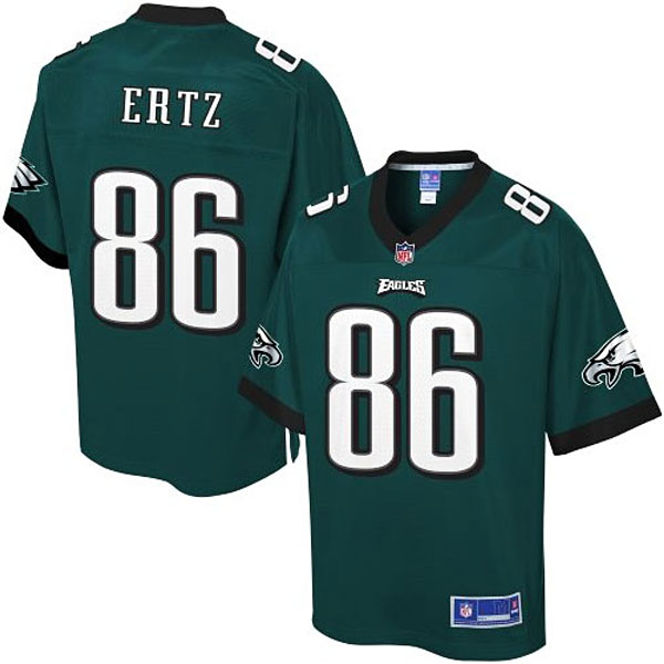 Pro Line Philadelphia Eagles #86 Zach Ertz Team Color Jersey Pro Line Philadelphia Eagles #86 Zach Ertz Team Color Jersey