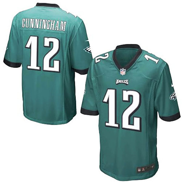 Philadelphia Eagles #12 Randall Cunningham Midnight Green Retired Player Game Jersey Philadelphia Eagles #12 Randall Cunningham Midnight Green Retired Player Game Jersey