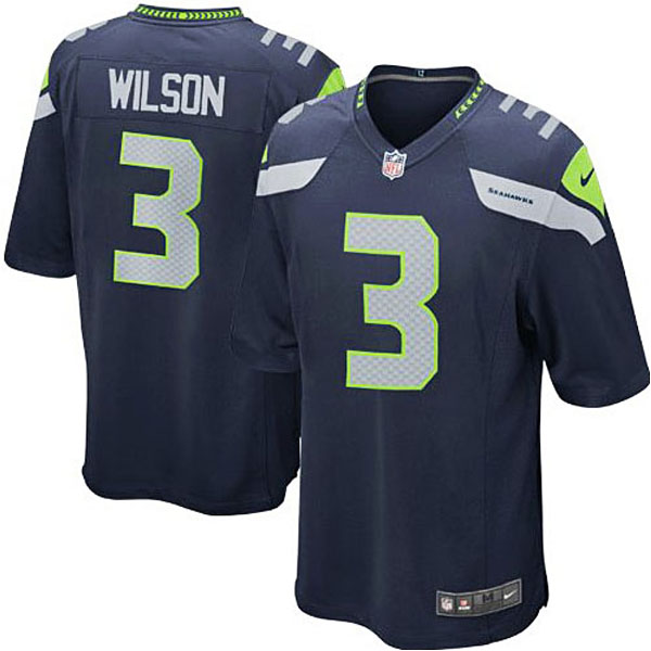 Seattle Seahawks #3 Russell Wilson College Navy Game Jersey Seattle Seahawks #3 Russell Wilson College Navy Game Jersey