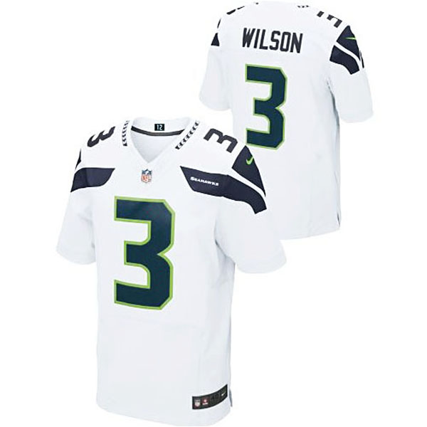 Seattle Seahawks #3 Russell Wilson White Limited Jersey Seattle Seahawks #3 Russell Wilson White Limited Jersey