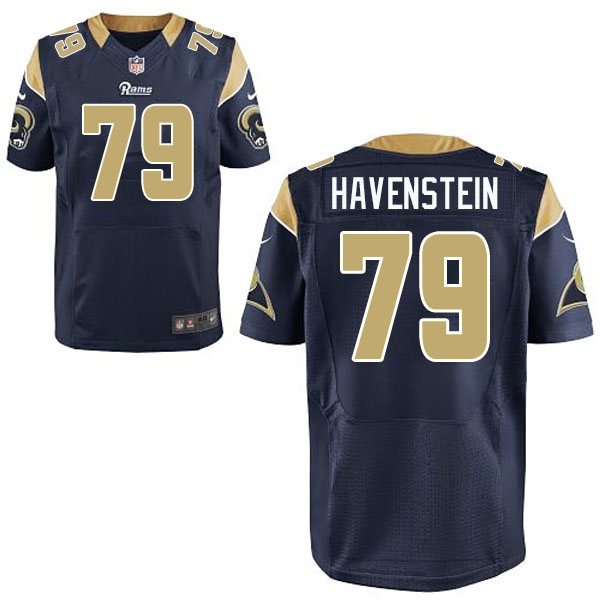 St. Louis Rams #79 Rob Havenstein White Elite Jersey