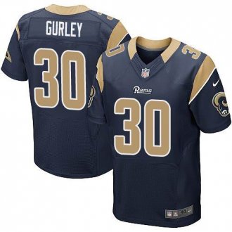 St. Louis Rams #30 Todd Gurley Navy Blue Elite Jersey St. Louis Rams #30 Todd Gurley Navy Blue Elite Jersey