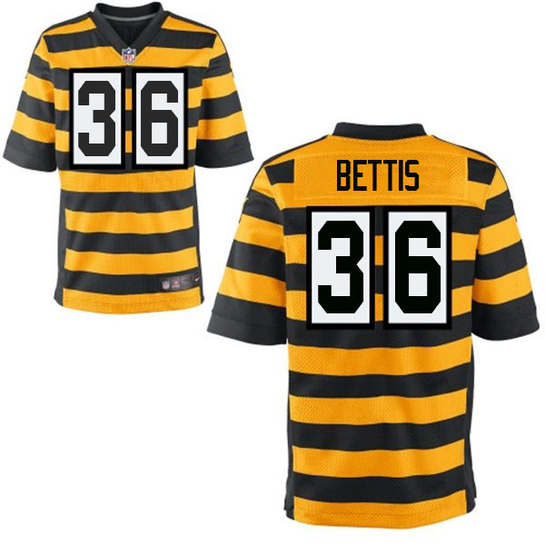 Pittsburgh Steelers #36 Jerome Bettis Gold Alternate Game Jersey Pittsburgh Steelers #36 Jerome Bettis Gold Alternate Game Jersey