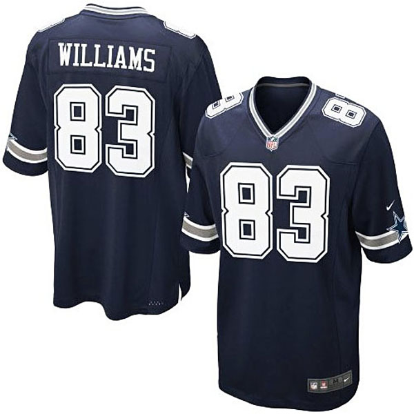 Dallas Cowboys #83 Terrance Williams Navy Blue Game Jersey