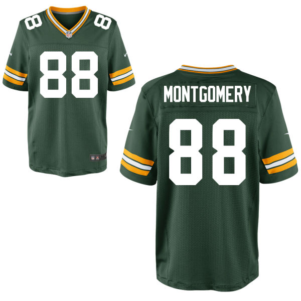 Green Bay Packers #88 Ty Montgomery Green Elite Jersey Green Bay Packers #88 Ty Montgomery Green Elite Jersey